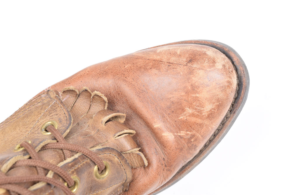 Three Pairs of Leather Boots Including J. Chisholm