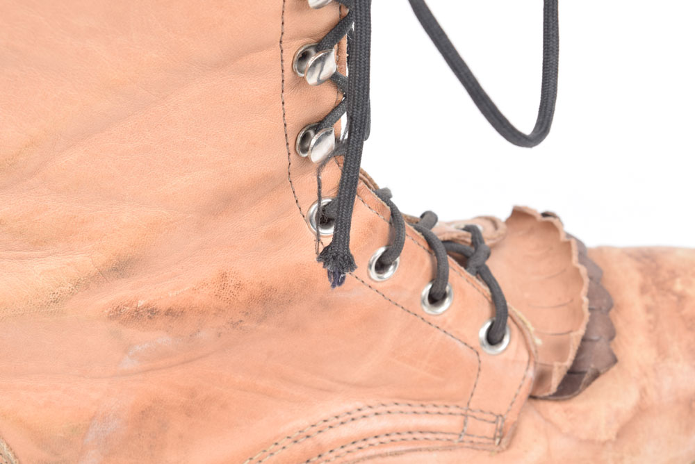 Three Pairs of Leather Boots Including J. Chisholm