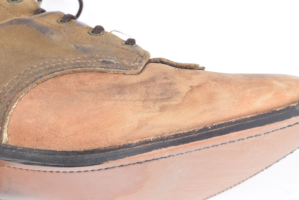 Three Pairs of Leather Boots Including J. Chisholm