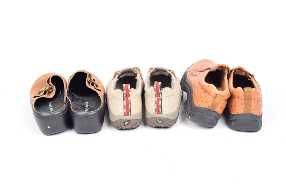 Roper, High Sierra, and Merrell Moccasins