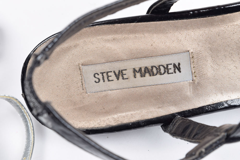 Steve Madden, Ellen Tracy, and Yellow Box Brand Sandals