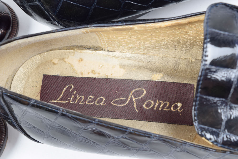 Stuart Weitzman of New York and Linea Roma Leather Opera Loafers