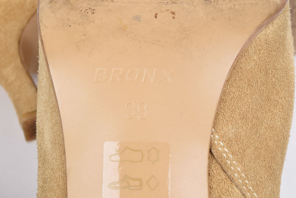 Bronx Fringed Suede Leather Boots