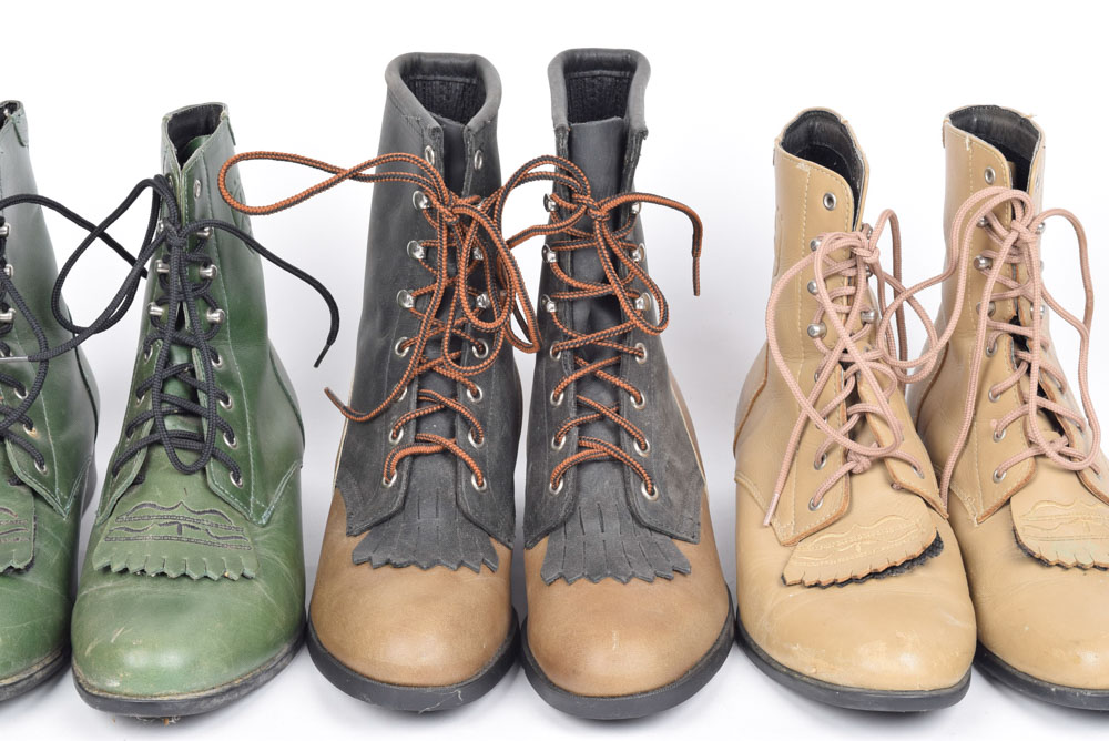 Loredo and Ariat Leather Boots