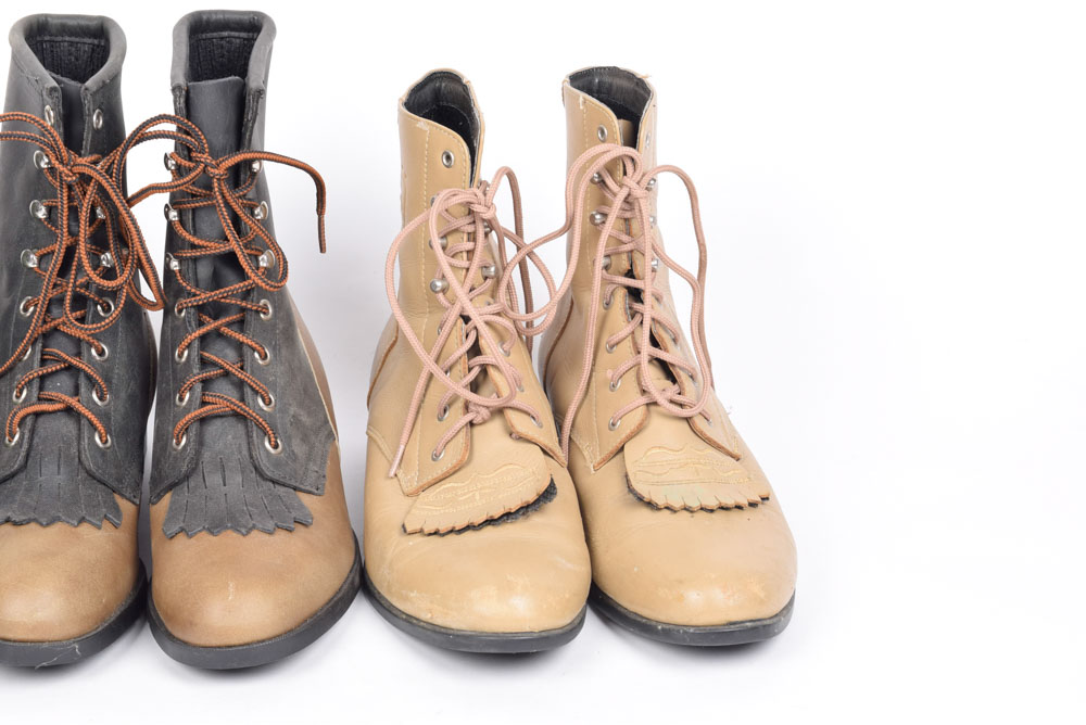 Loredo and Ariat Leather Boots