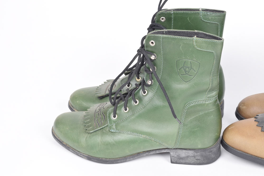 Loredo and Ariat Leather Boots