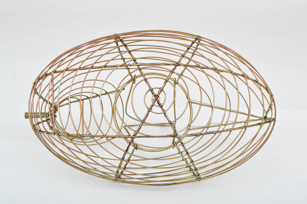 Vintage Wire Egg Basket EBTH