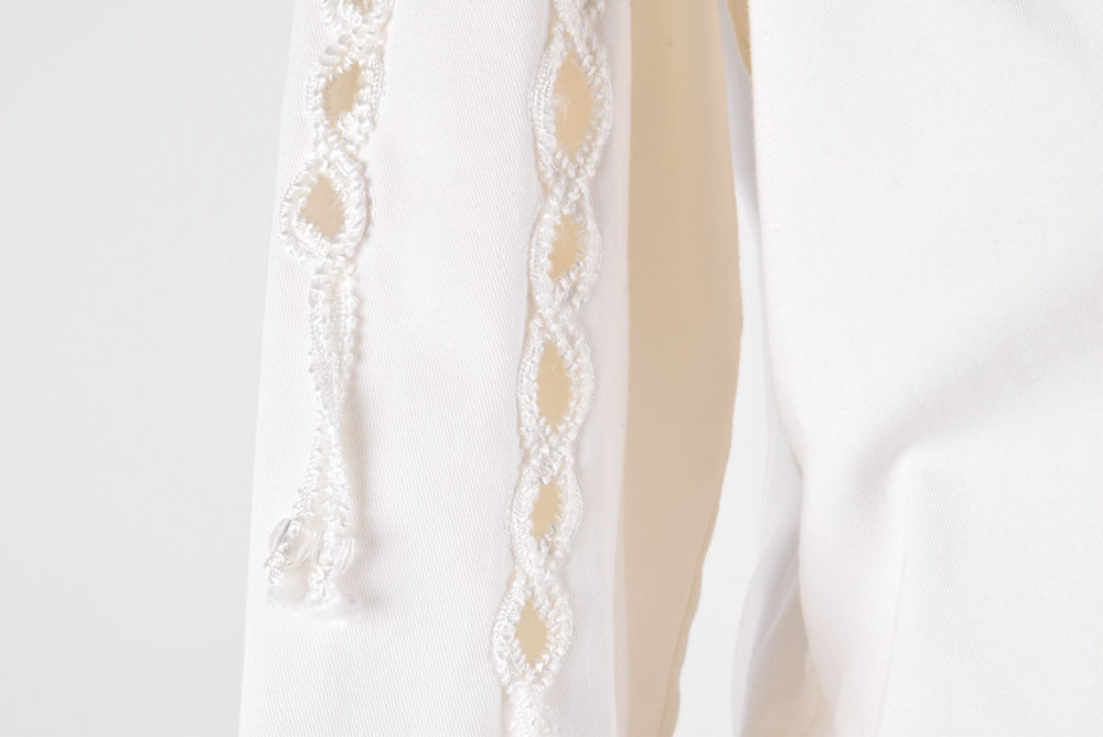 Christina White Cotton Capris and Shirt