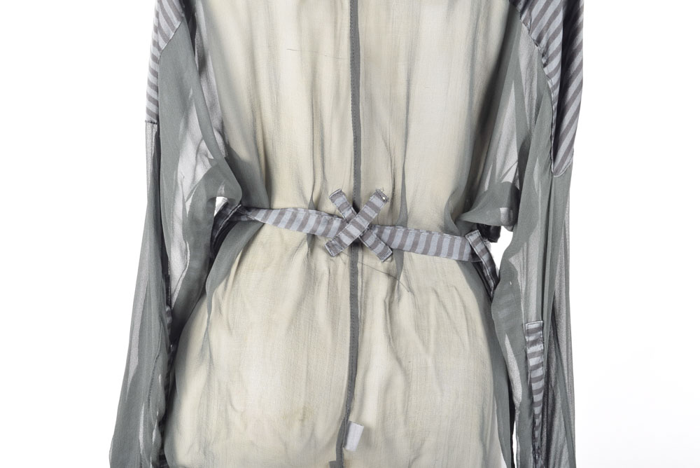 Buddhist Punk Sheer Silk Button-Down Shirt