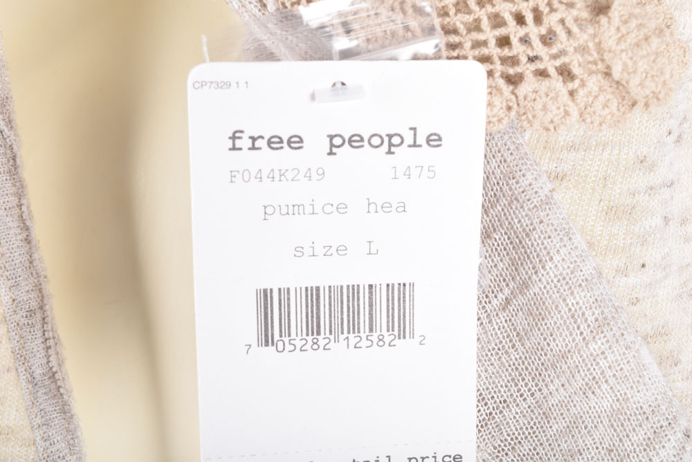 Chico's Shawl and Free People Knit and Crochet Cardigan Sweater, New with Tag