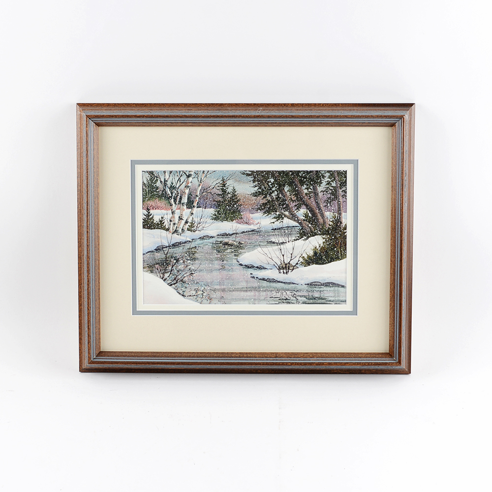 Original Watercolor by Jack Anderson