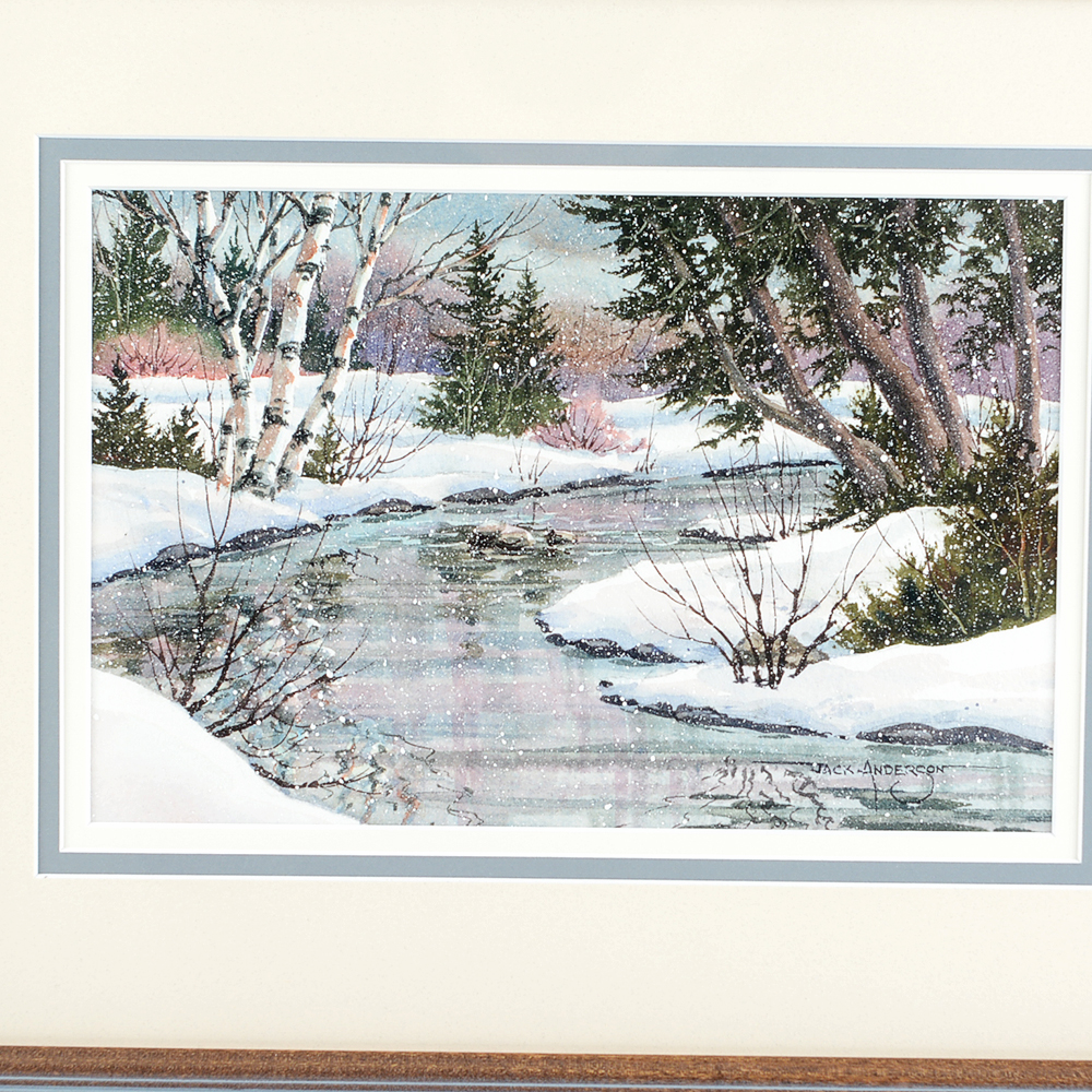 Original Watercolor by Jack Anderson