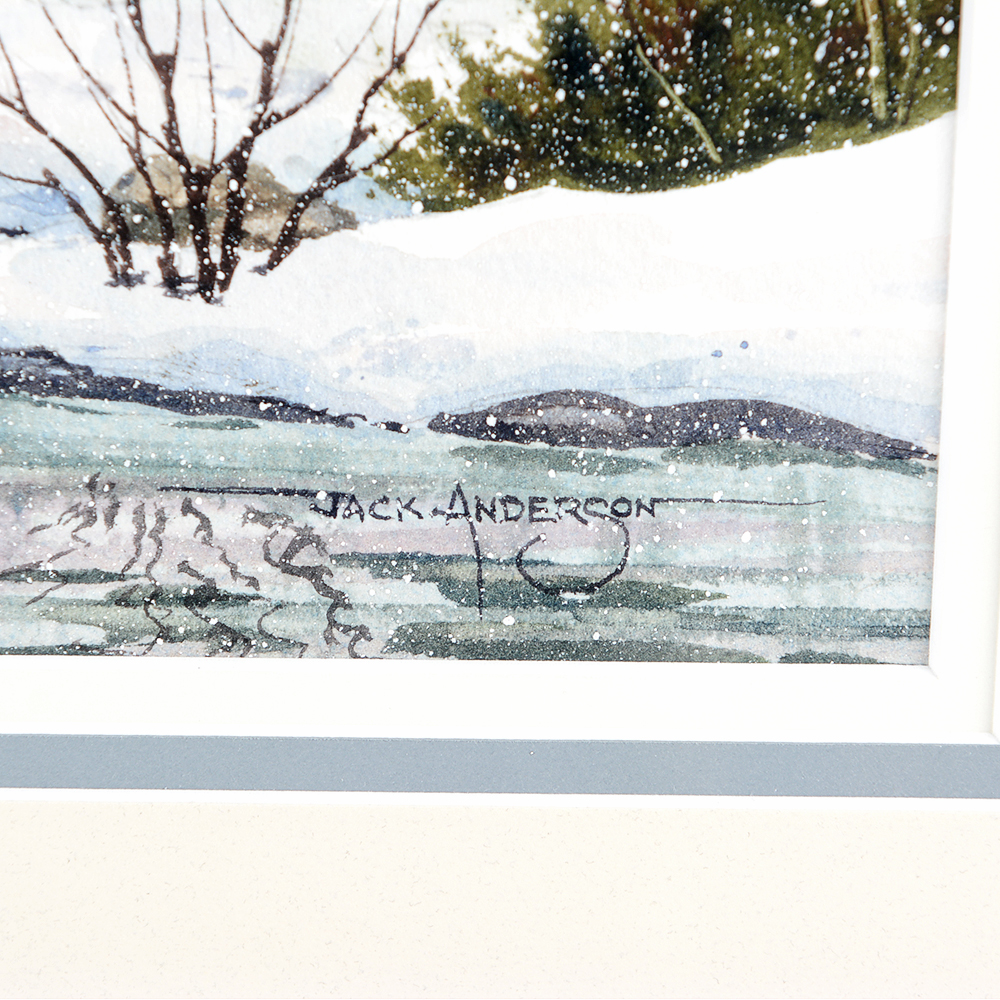 Original Watercolor by Jack Anderson