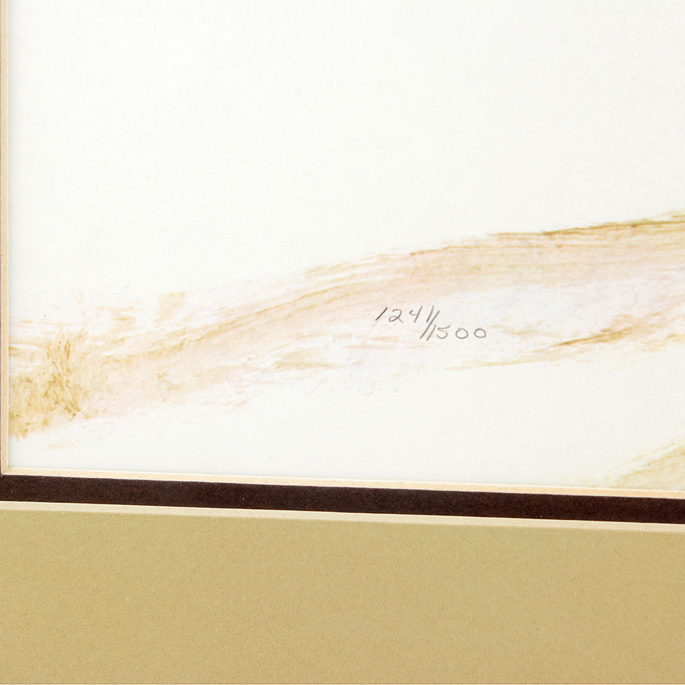 Signed Limited Edition Jockey Print by Henry Koehler