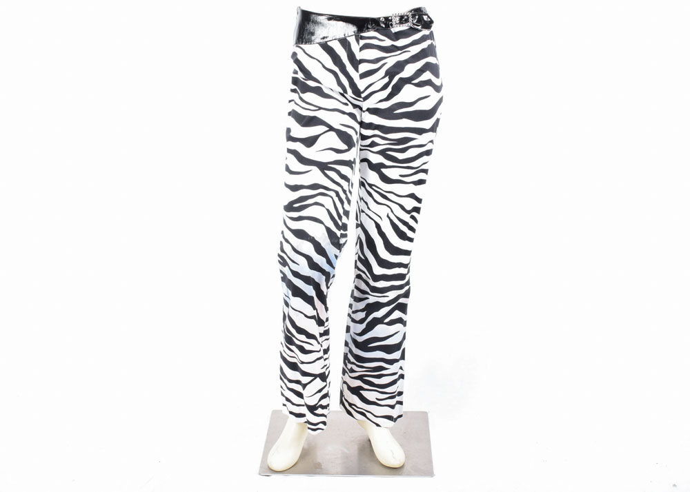 Large Collection of Women's Clothes Including Vestito of New York Pants Autographed by Tanya Tucker, and Cache