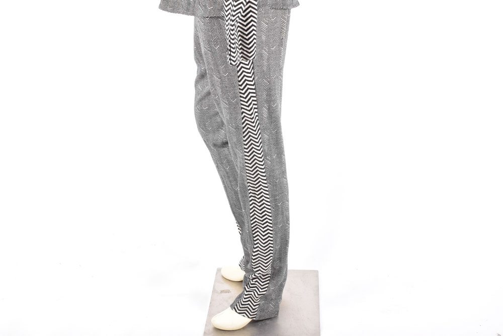 Women's Kenzo Chevron Single Button Jacket and Matching Pants