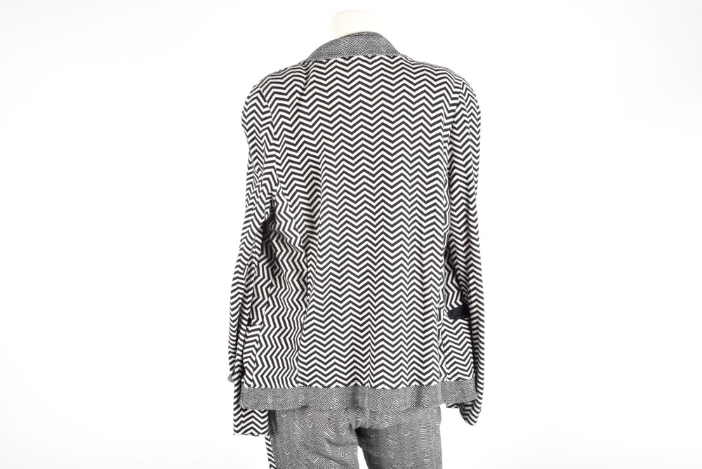 Women's Kenzo Chevron Single Button Jacket and Matching Pants