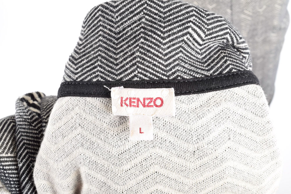 Women's Kenzo Chevron Single Button Jacket and Matching Pants