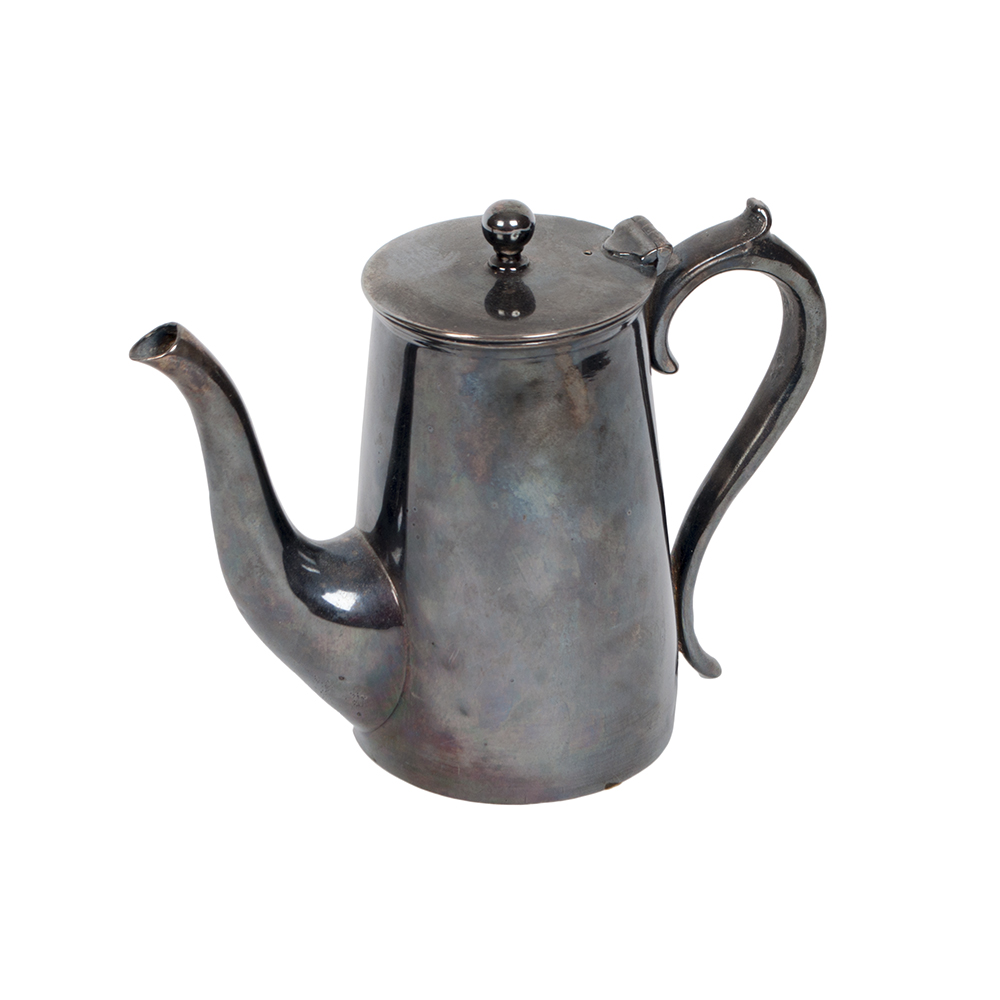 Antique English Silverplate Coffee Pot