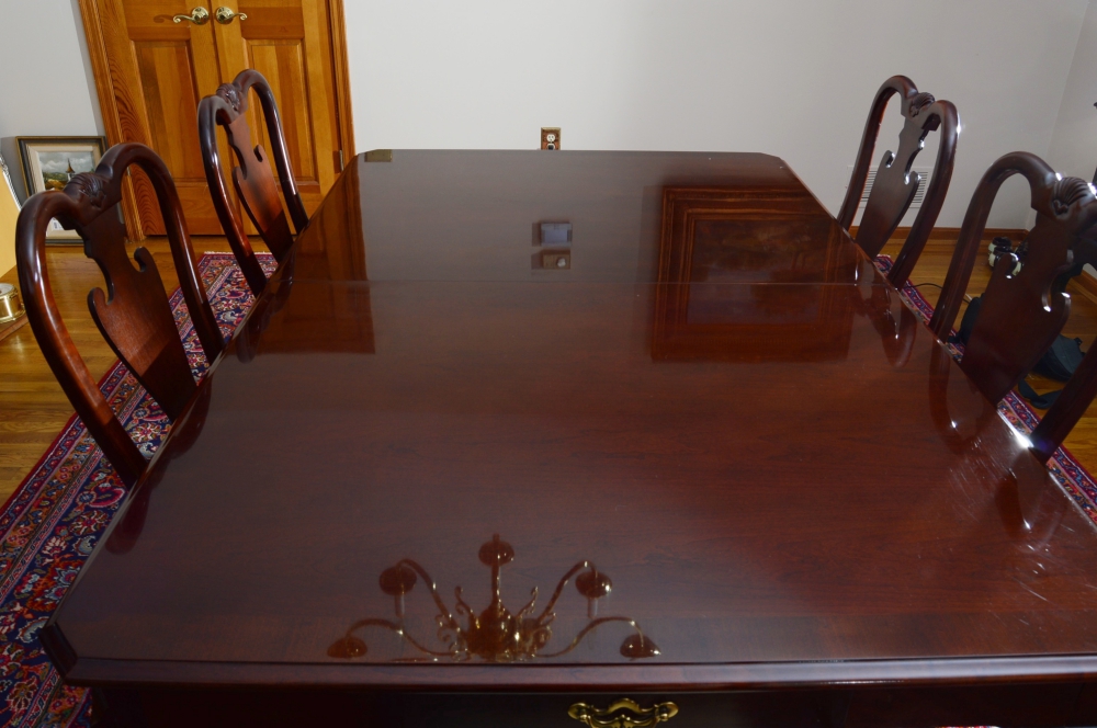 Thomasville Cherry Dining Table and Chairs