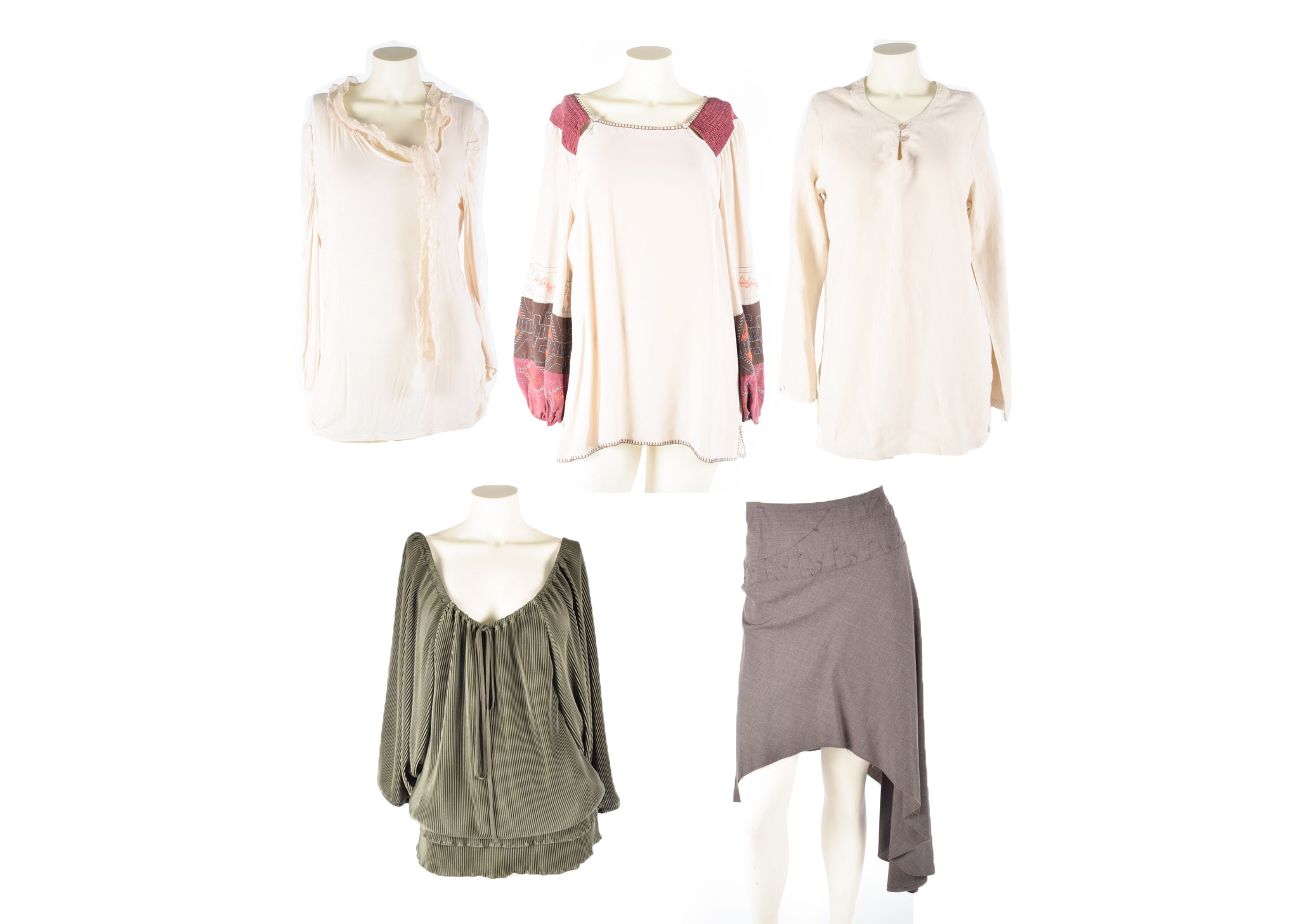 Collection of Tops and Skirt