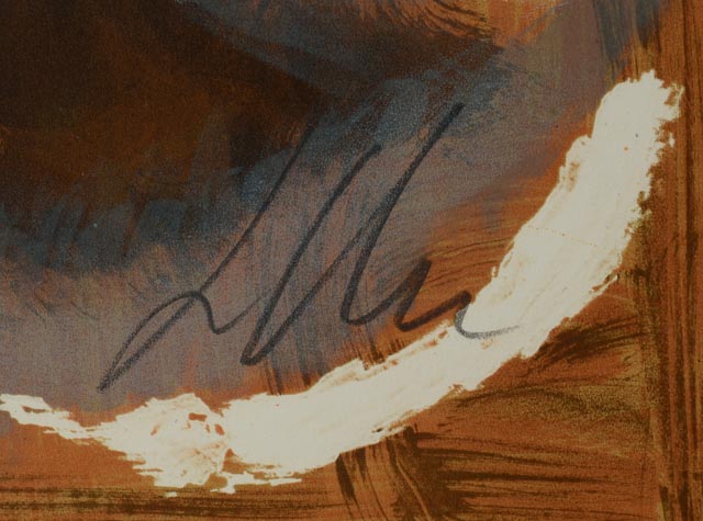 Sandro Chia Lithograph "Dancing Figures"