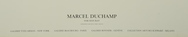 Man Ray Photo Print of Marcel Duchamp