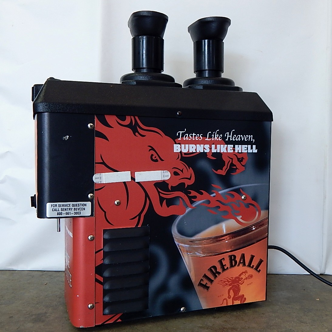 Fireball Whiskey Advertising Liquor Dispenser