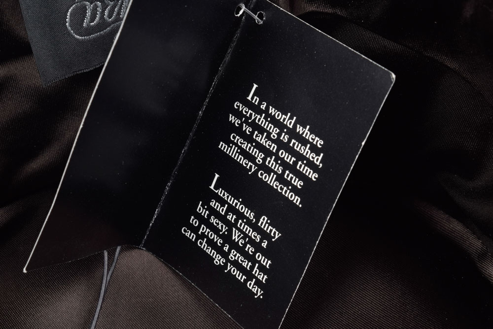 Plaza Suite of New York Chocolate Brown Velvet "Bryant Park" Hat