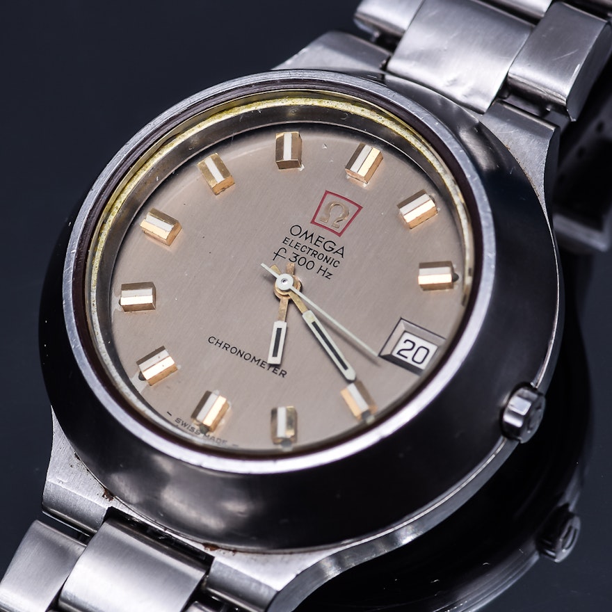 Omega Electronic F-300 Chronometer Watch