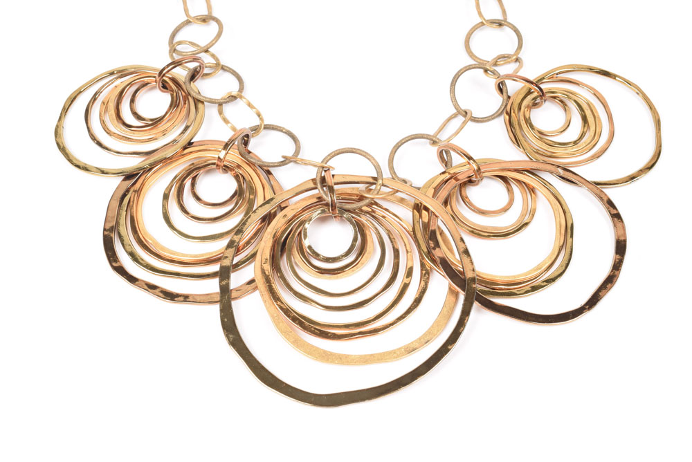 Large Chico's Costume Necklace