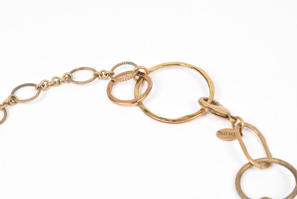 Large Chico's Costume Necklace