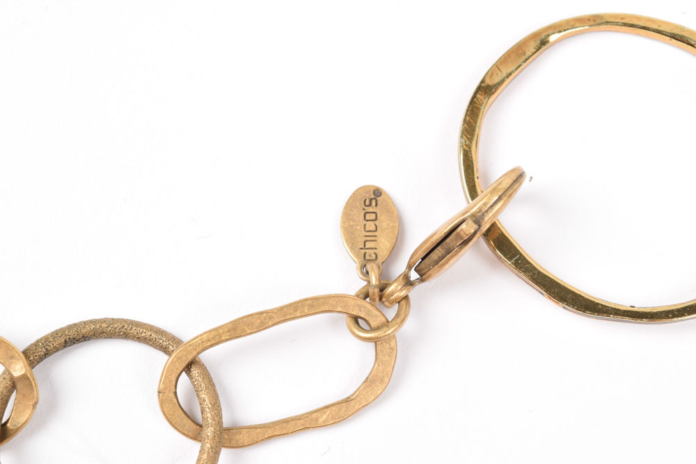 Large Chico's Costume Necklace