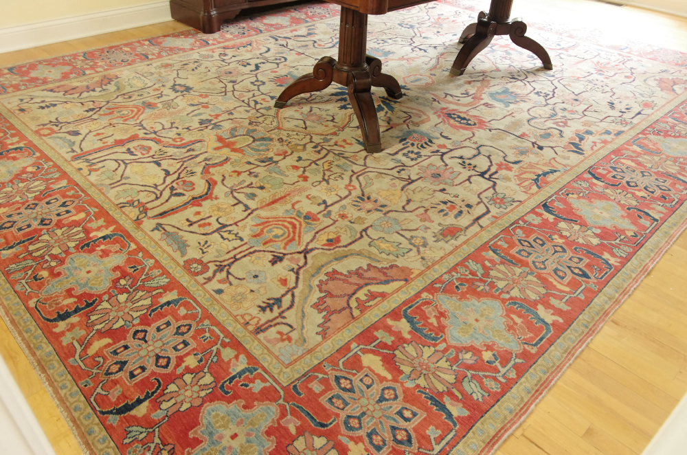 Vintage Heriz Area Rug