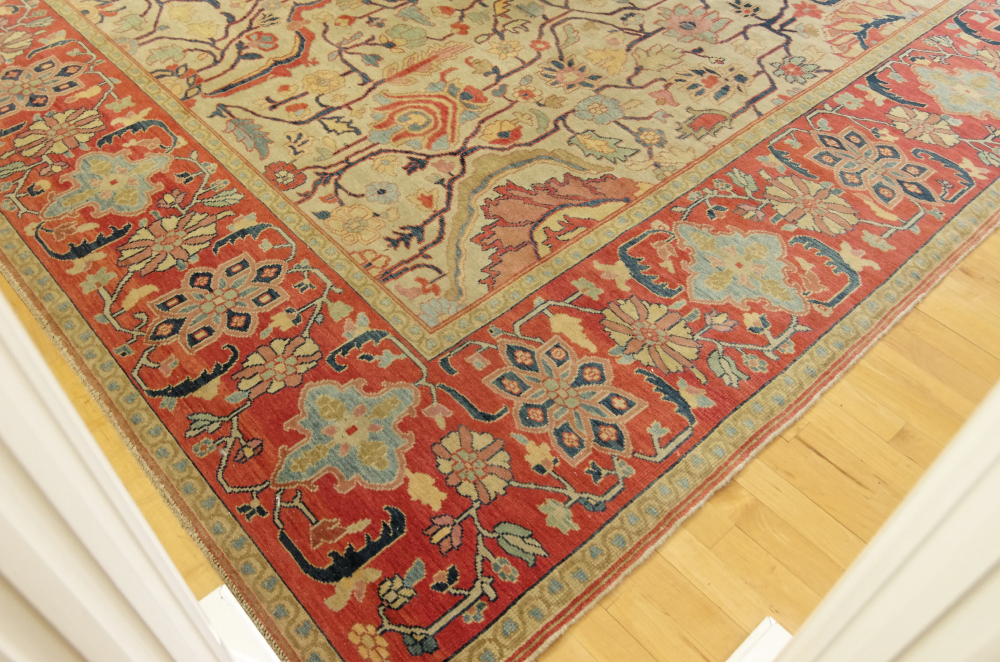 Vintage Heriz Area Rug