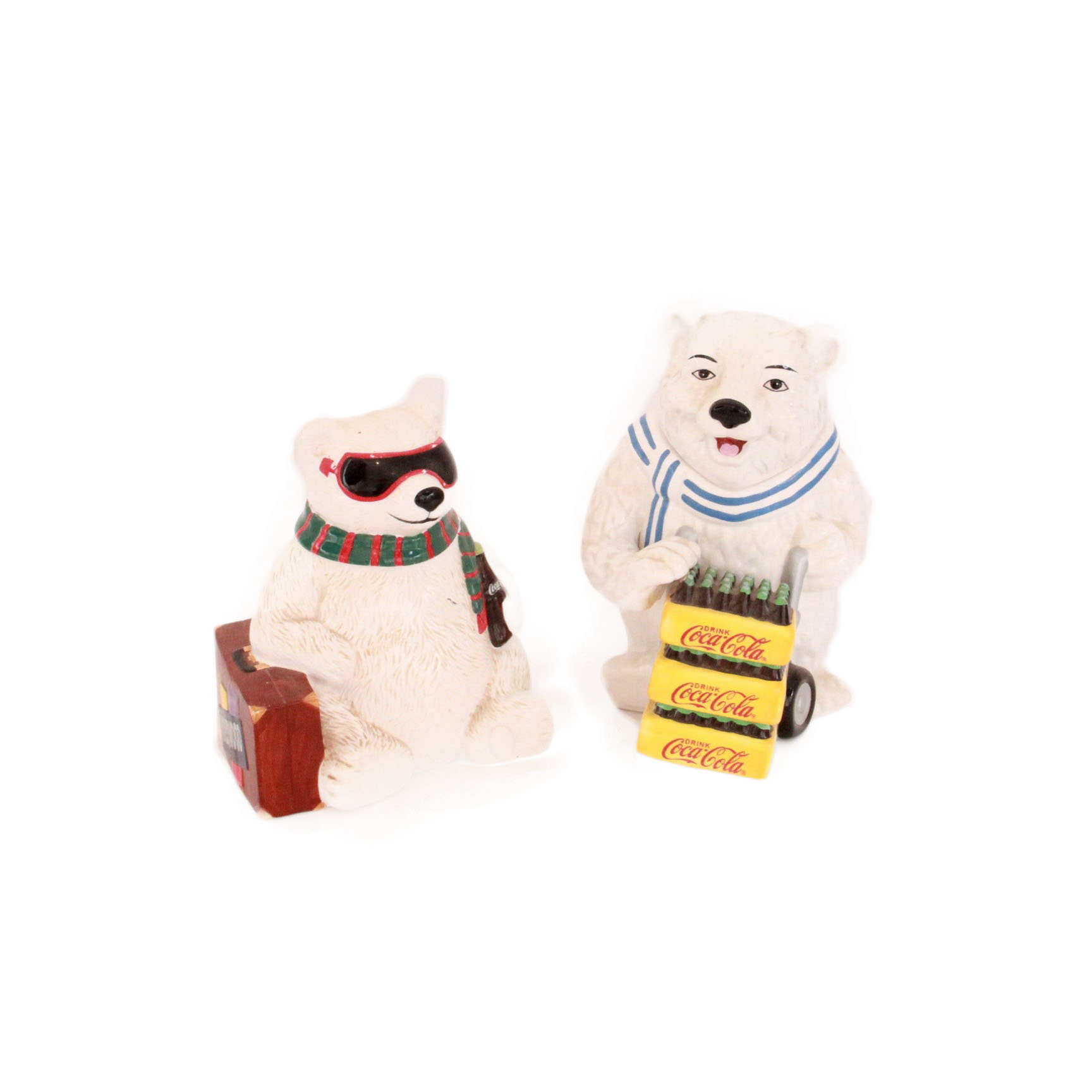 Pair of Vintage Coca-Cola Bears