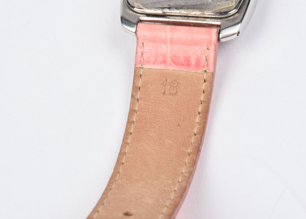 Visage Rhinestone Encrusted Watch