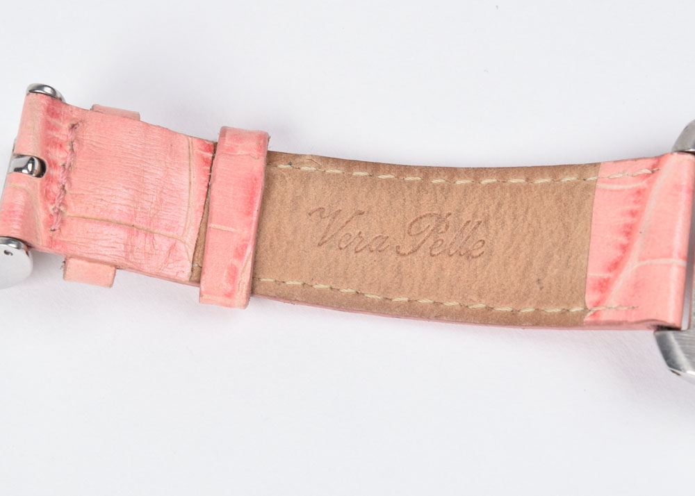 Visage Rhinestone Encrusted Watch