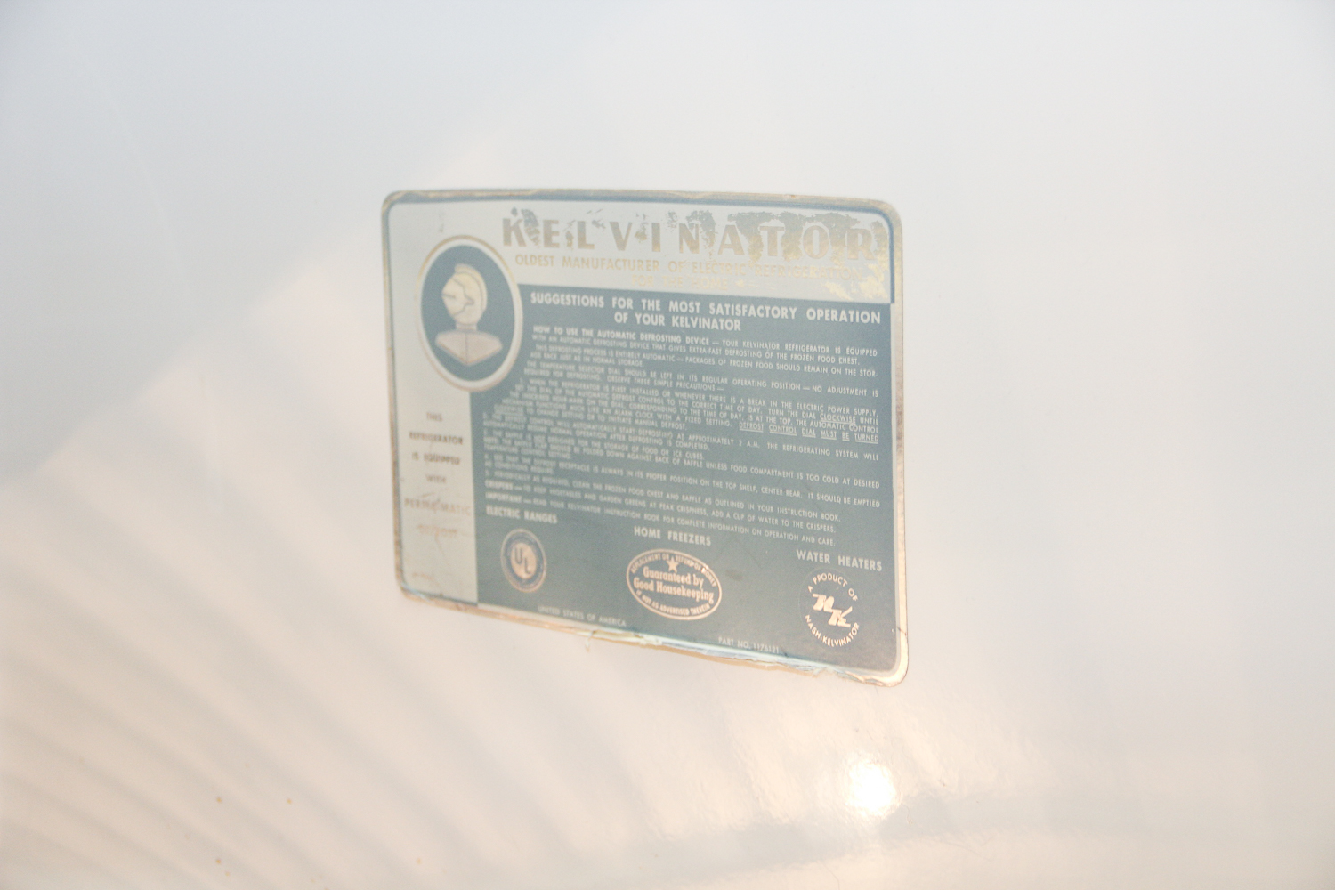 Kelvinator Vintage Refrigerator