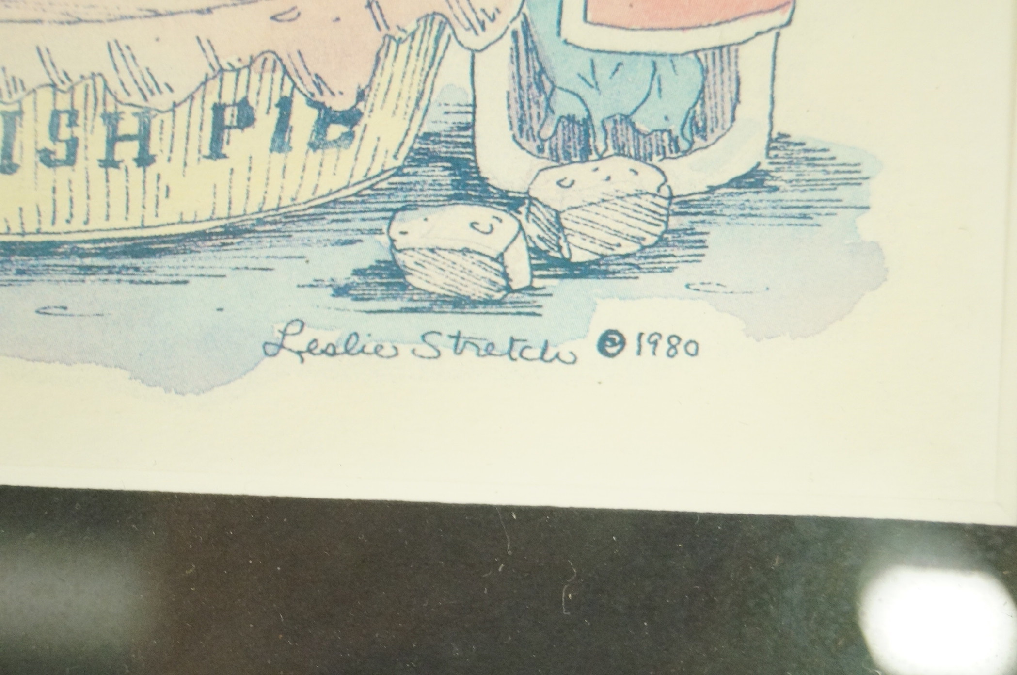 Cajun Cuisine Themed Lithographs by Artist Leslie Stretch