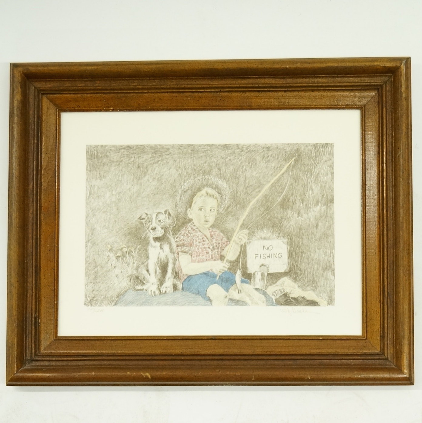 Limited Edition Offset Lithograph Print by W.J. Graham