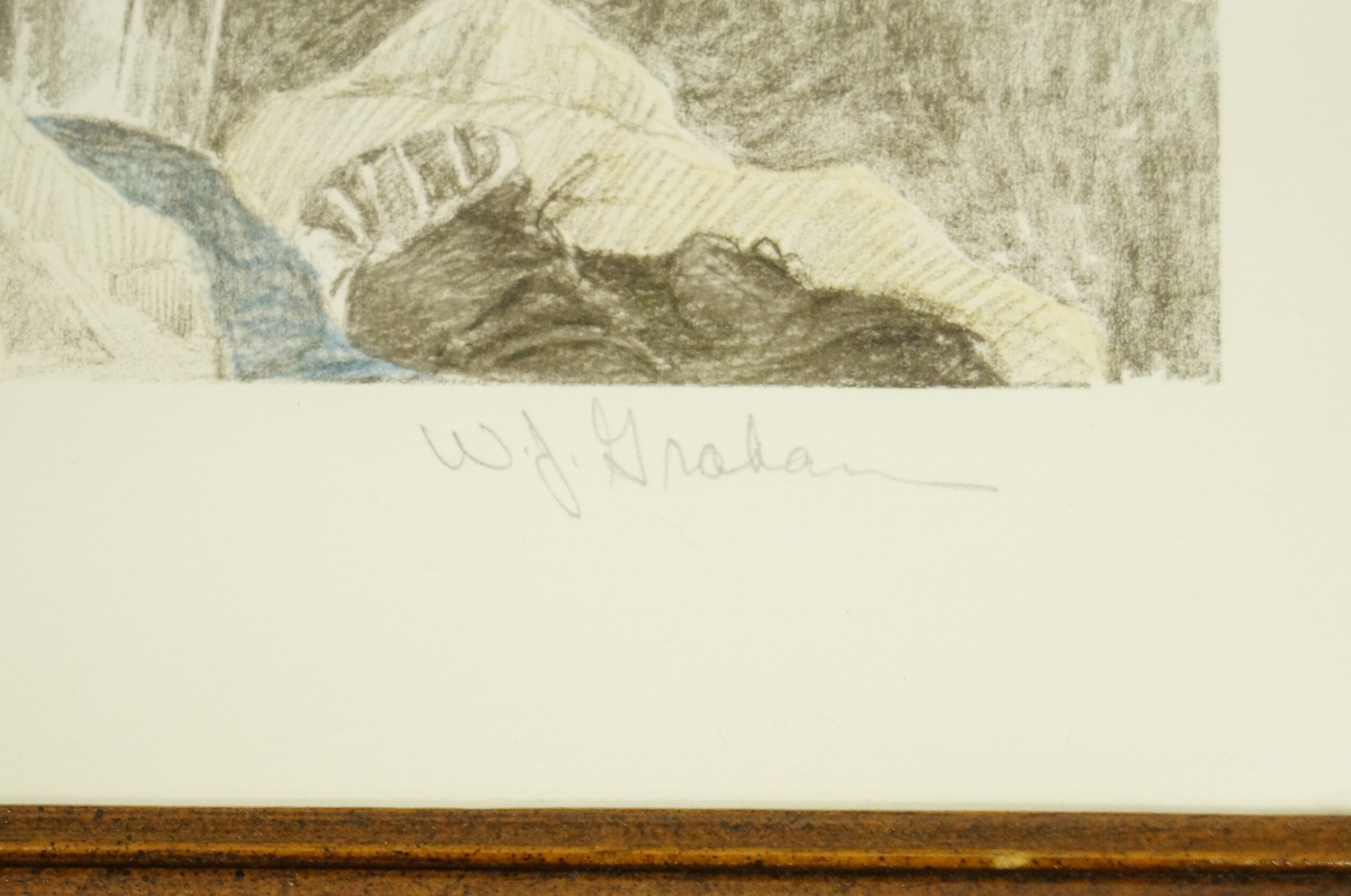 Limited Edition Offset Lithograph Print by W.J. Graham