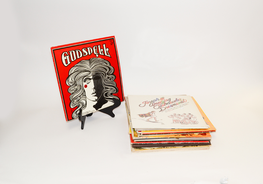 Collection of Show Tunes on Vinyl