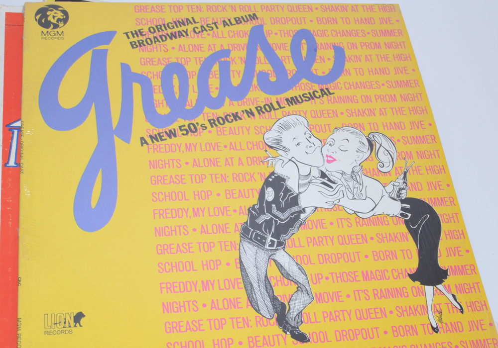 Collection of Show Tunes on Vinyl