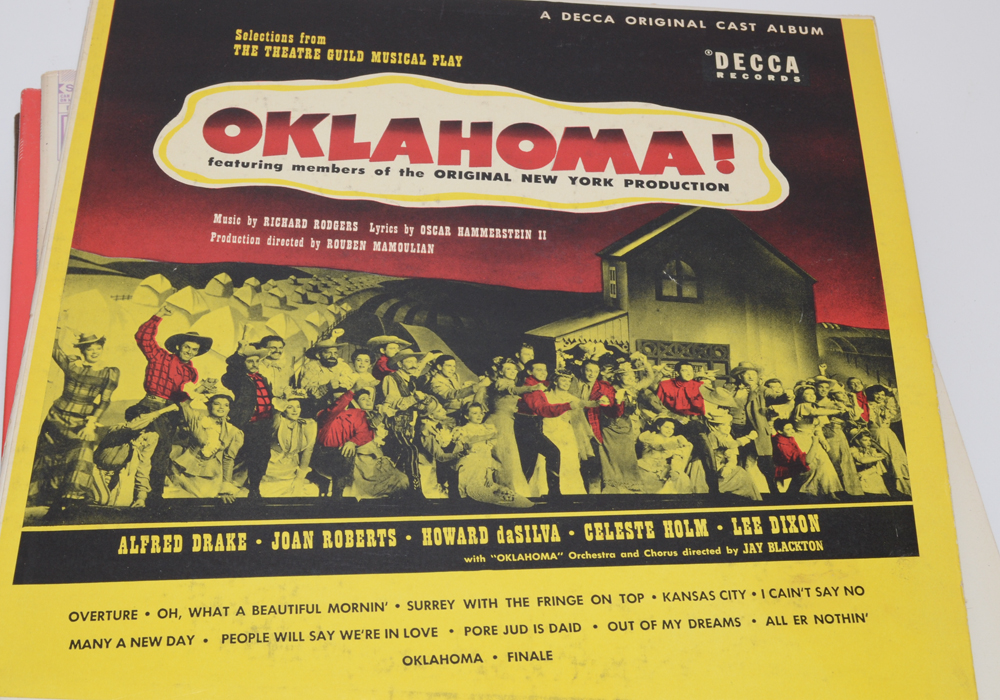 Collection of Show Tunes on Vinyl