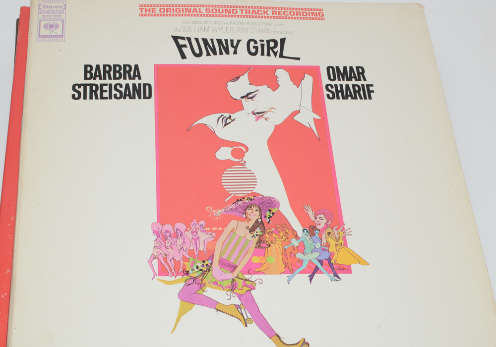 Collection of Show Tunes on Vinyl