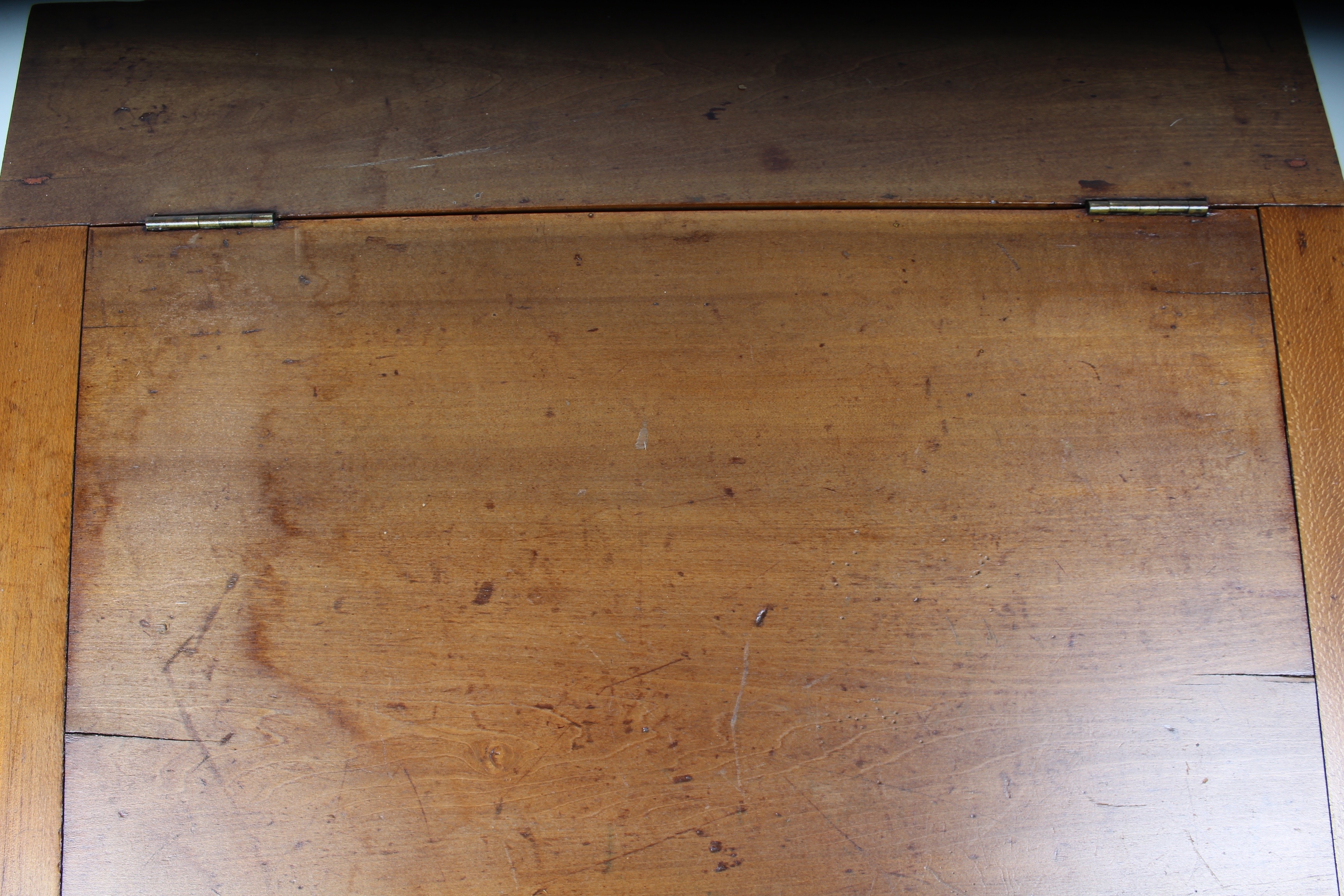 Antique Slant Top Writing Desk with Lift Top