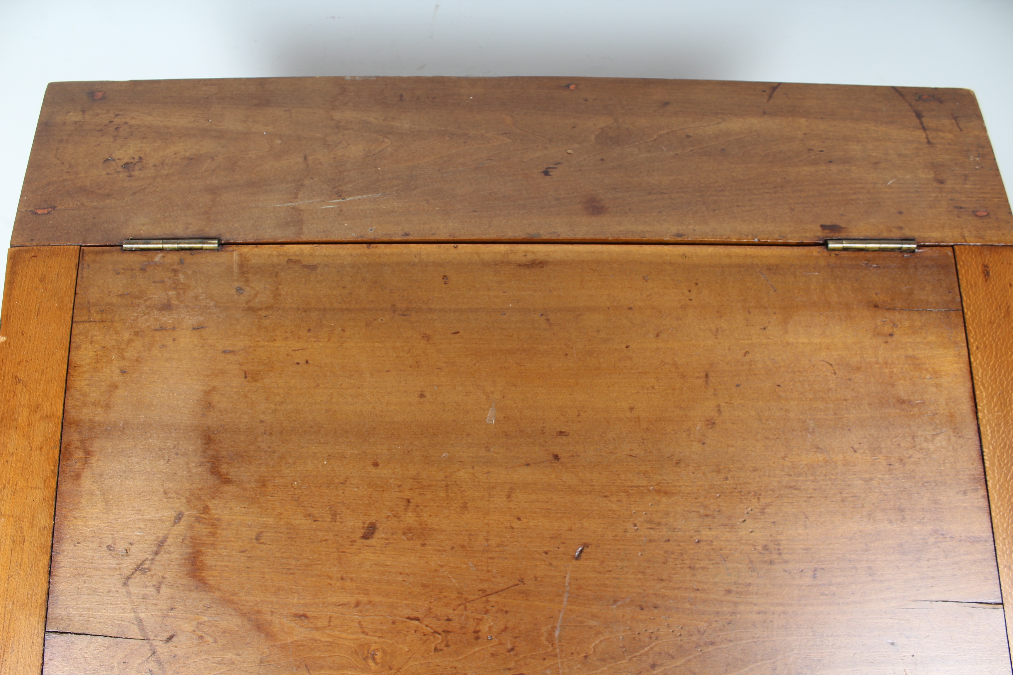 Antique Slant Top Writing Desk with Lift Top