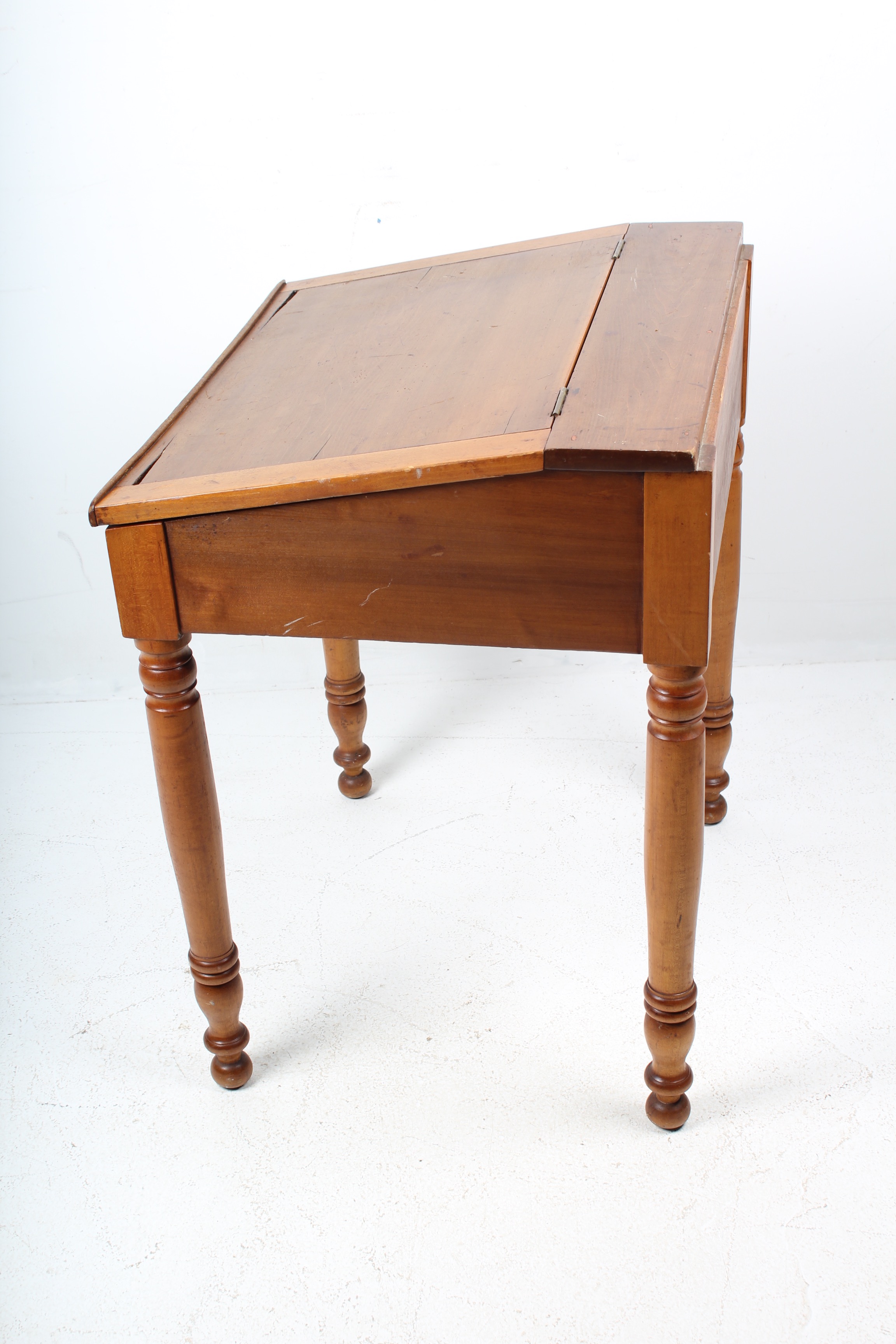 Antique Slant Top Writing Desk with Lift Top