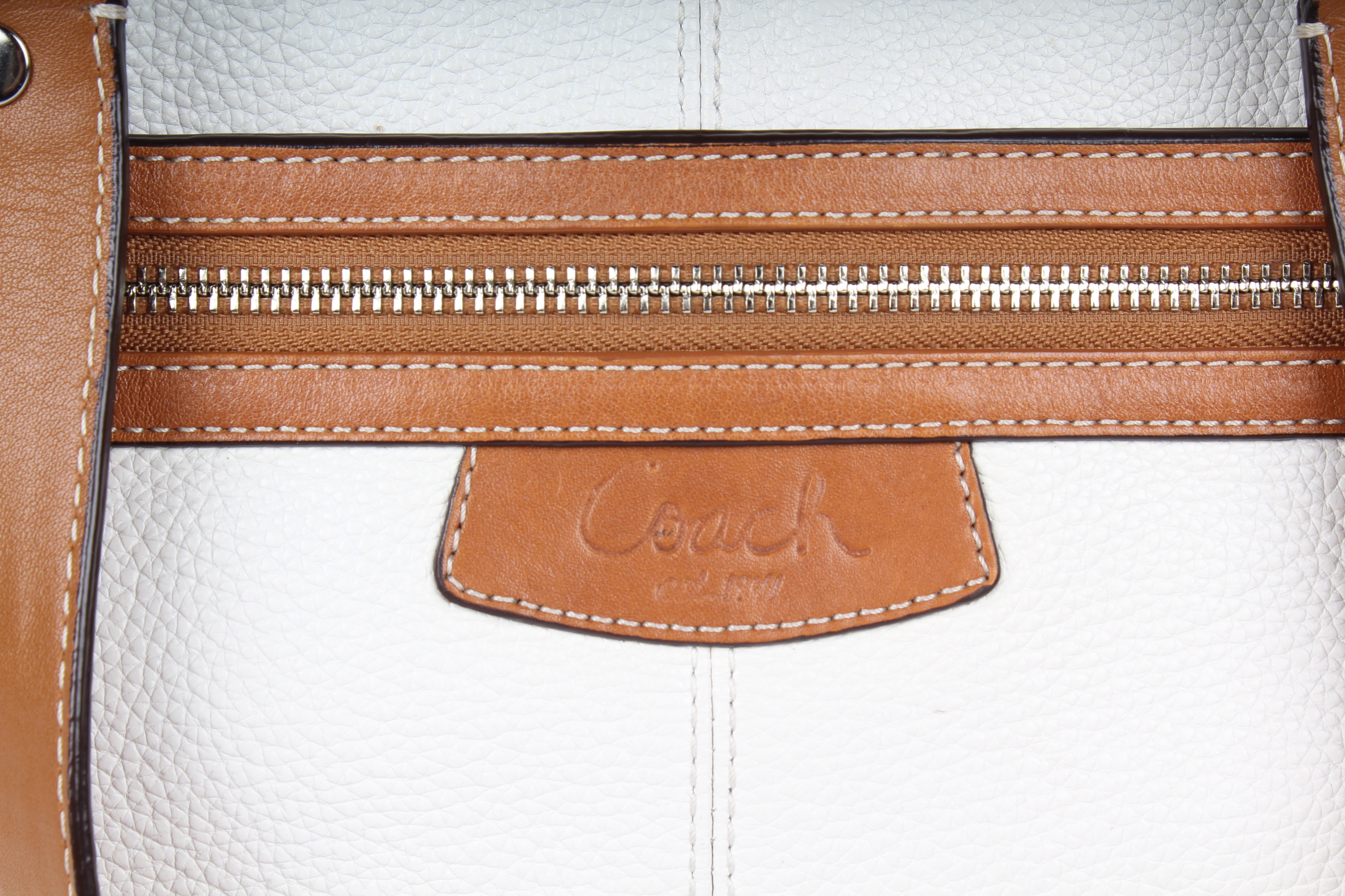 Coach Penelope Pebbled Leather Tote Bag